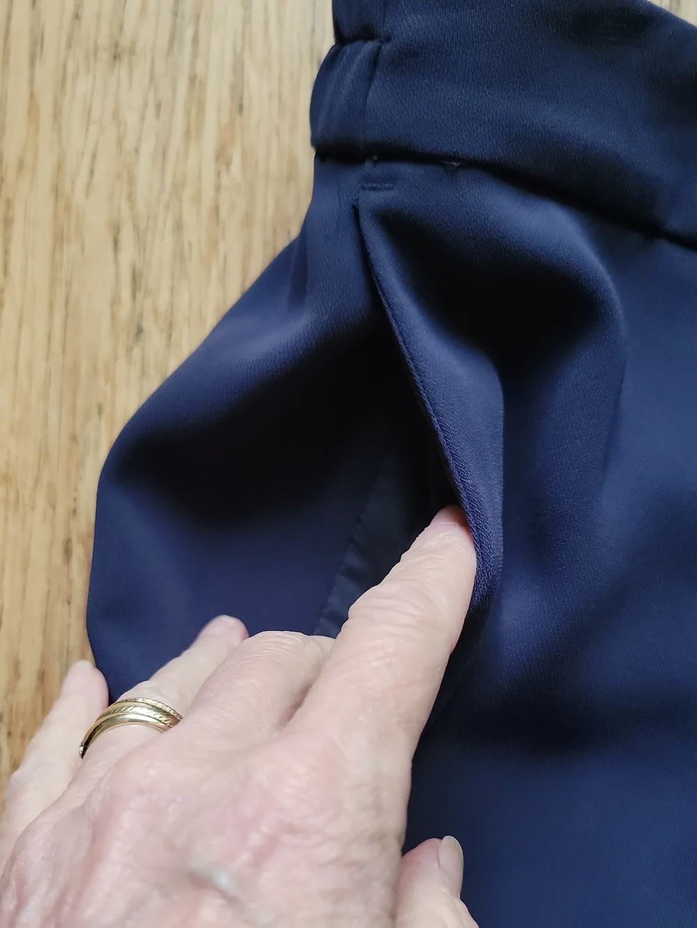 J Crew Navy Dress Pants - Classic Tailored Fit Cropped
